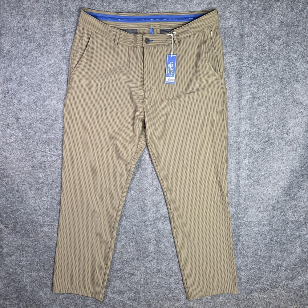 Twillory Performance Pants Mens 38x30 Tailored Fit‎ Technical Stretch Chinos